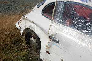 Damaged 1964 Porsche 356SC