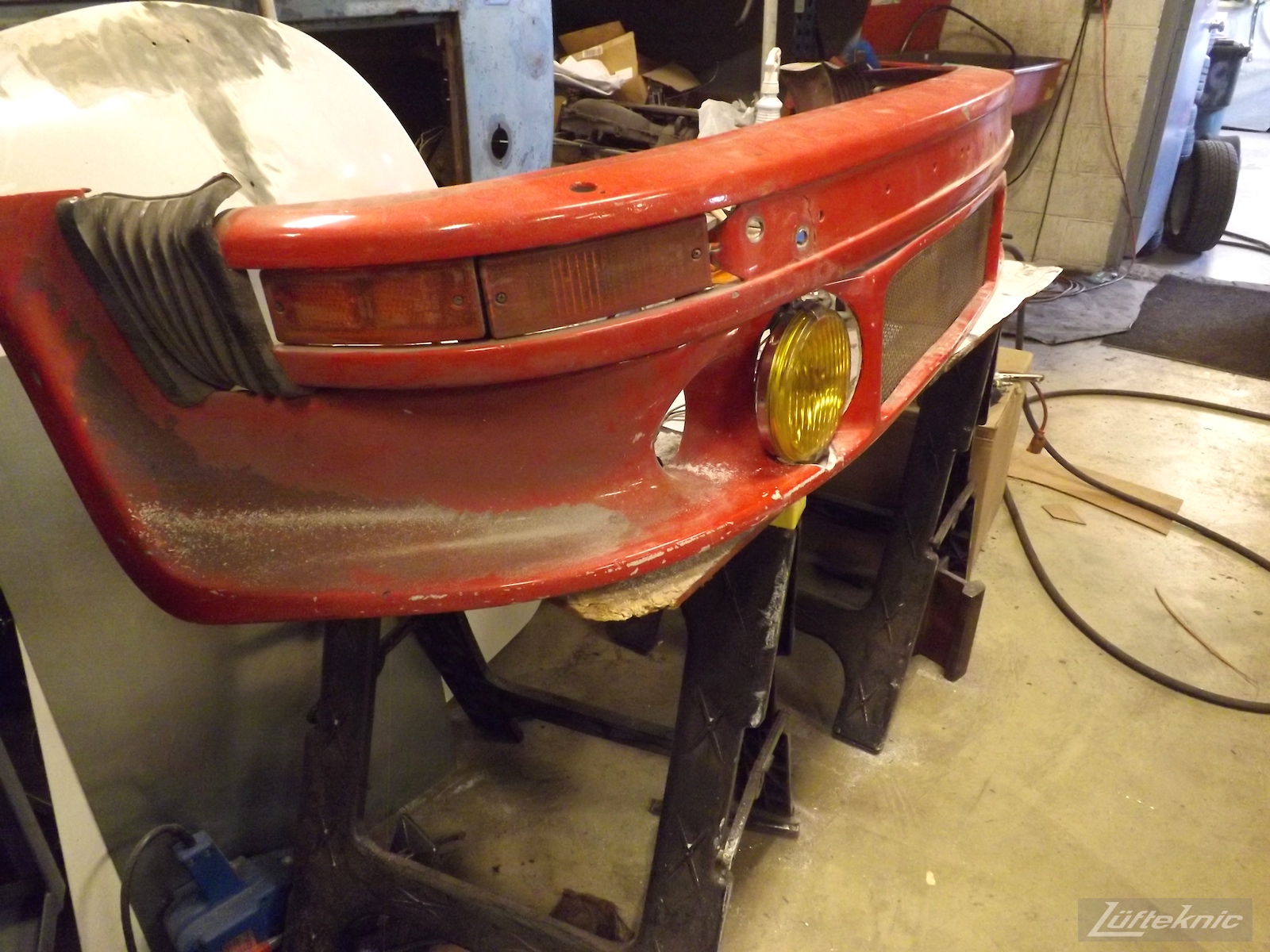 projectstuka front bumper with test fit lights