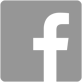 facebook logo in gray