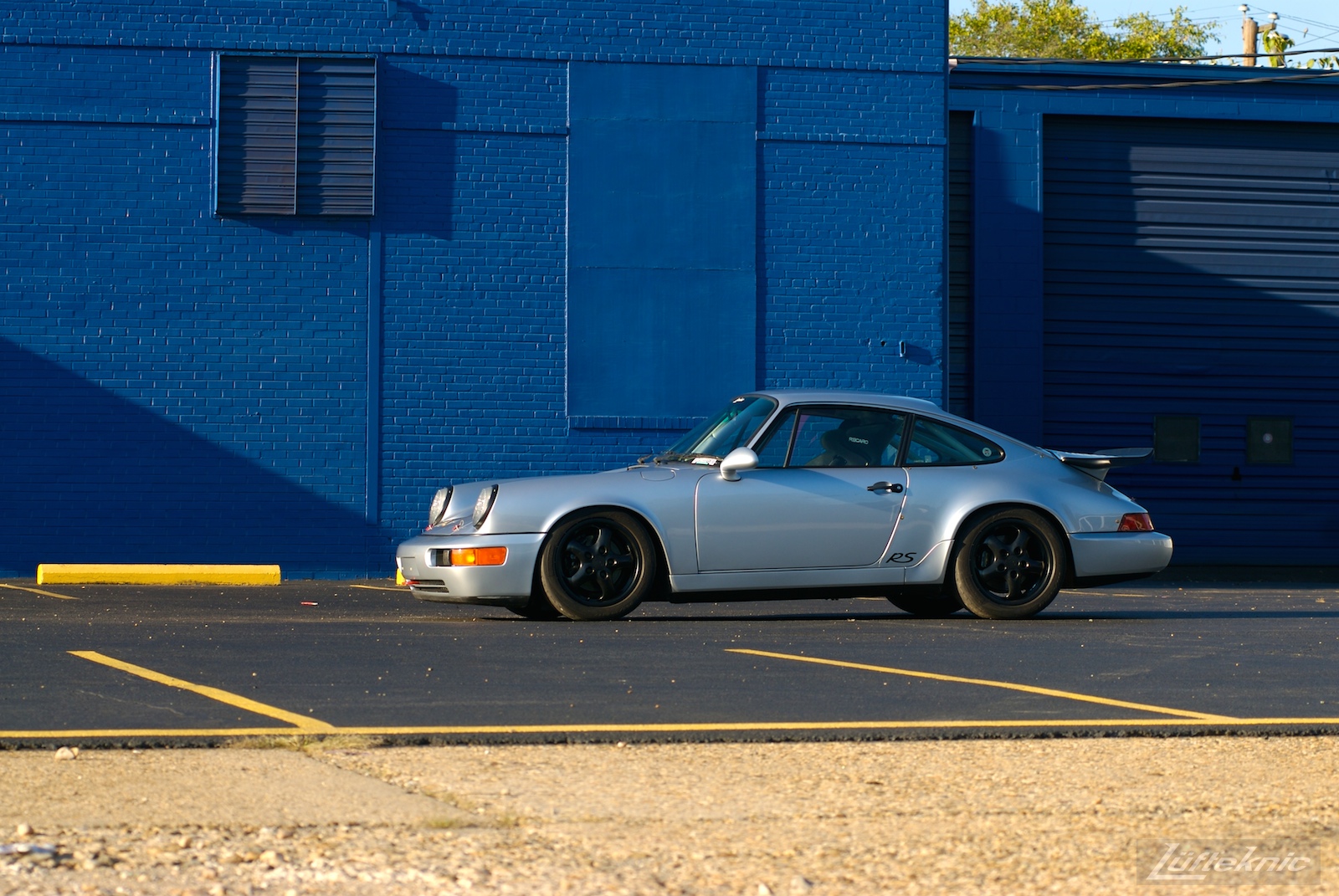 Track prepped Porsche 964 RS America.