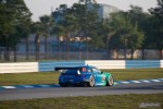 The iconic teal and blue Falken Tire Porsche 911 RSR at Sebring.