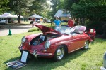 Richmond Porsche meet red Porsche Roadster.