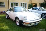 Insanely clean linen white 911 at the Richmond Porsche Meet.