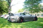 A gray 991 GT3 at the Richmond Porsche Meet.