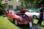 Restored 356 Roadster at the Richmond Porsche Meet.