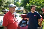 Dick Pitman and Garrett from Lufteknic at the Richmond Porsche Meet.