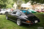 Black 911S at the Richmond Porsche Meet.