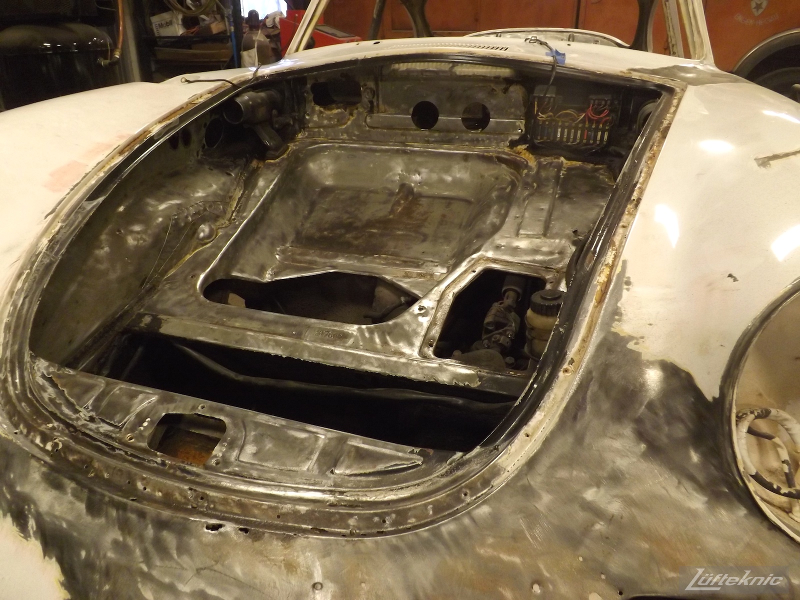 1964 Porsche 356SC restoration.