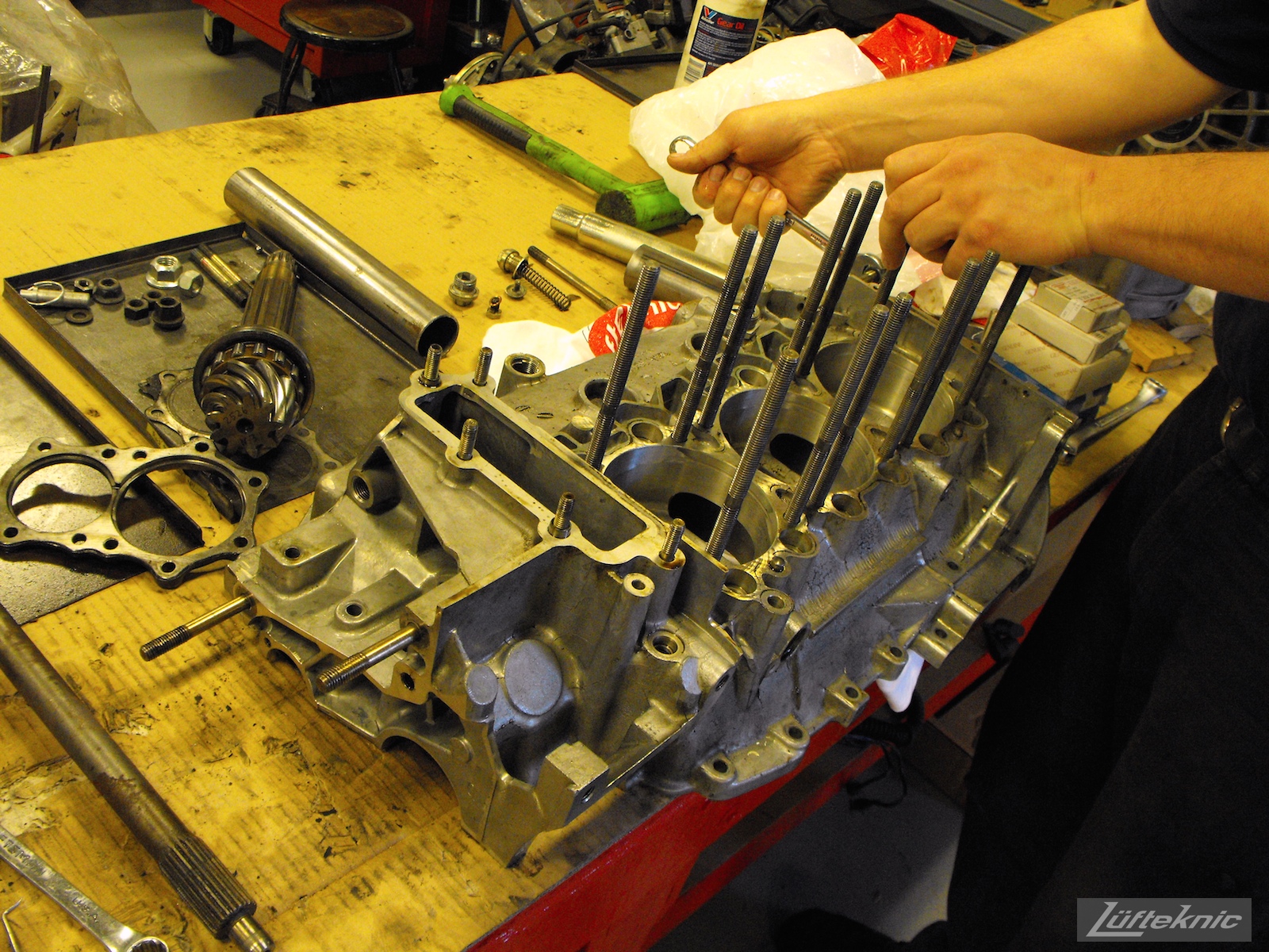 ZIP Racing Hazardous Sports Porsche 996 GT3 RS engine rebuild